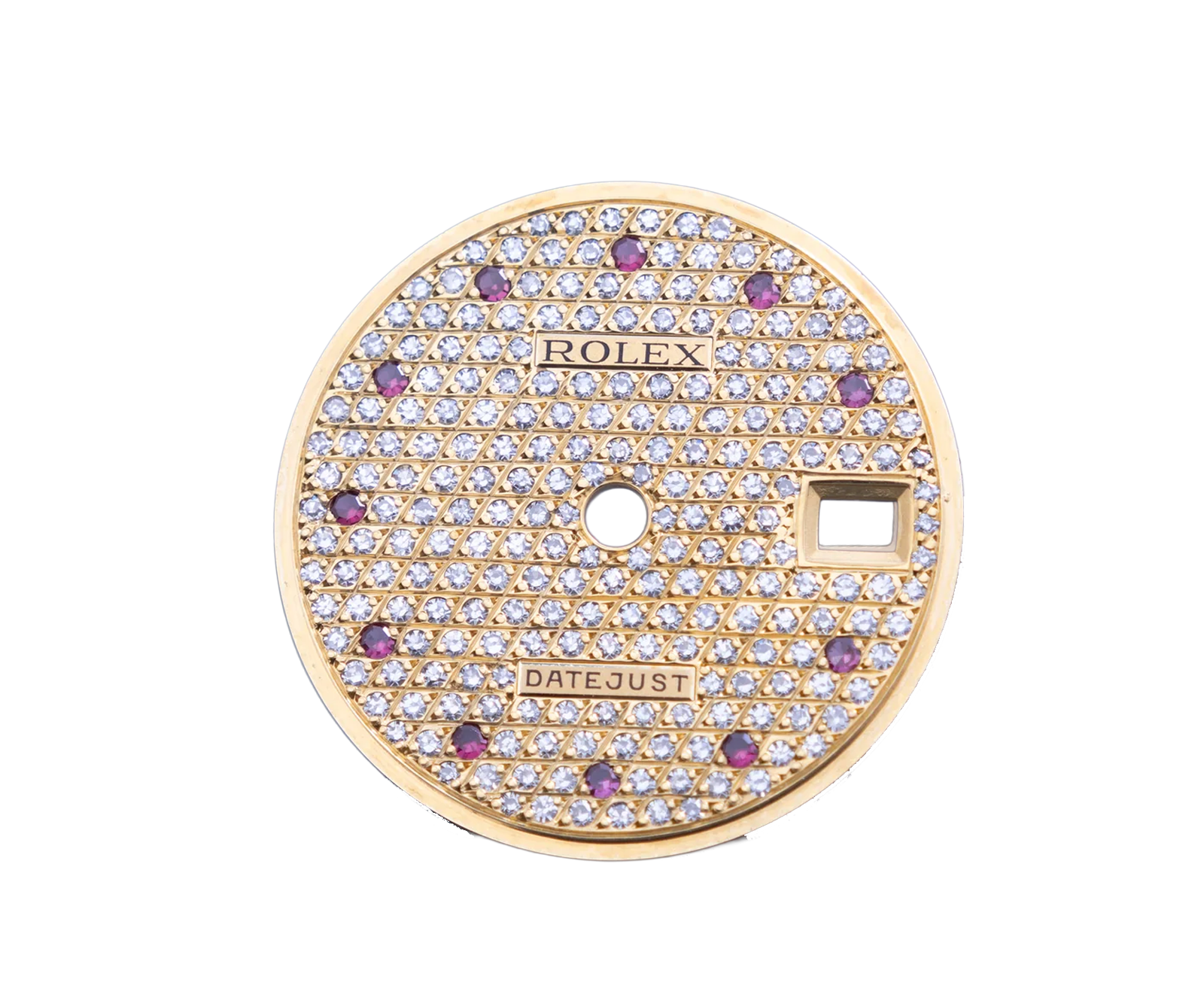 Ruby Hour Crown – Pave Diamond Edition