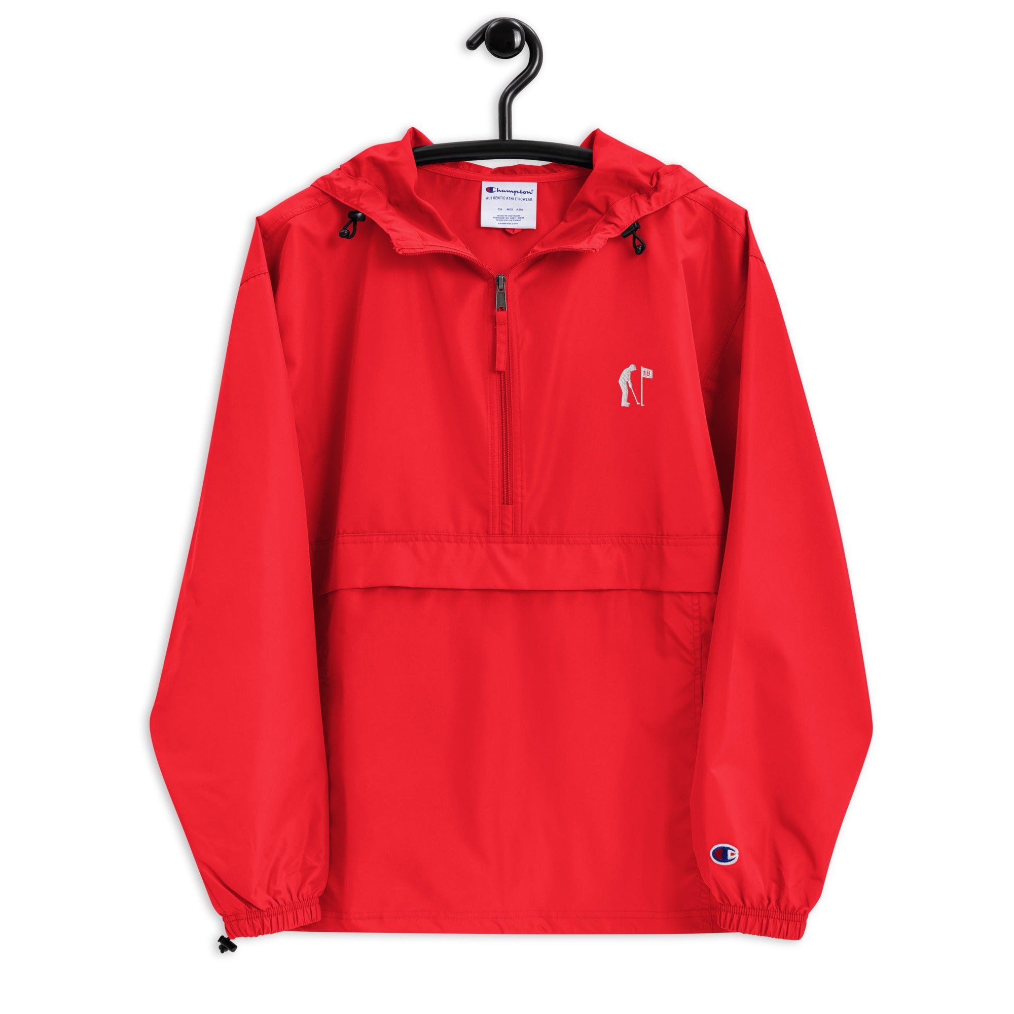 18th Green Packable Golf Rain Jacket | Champion